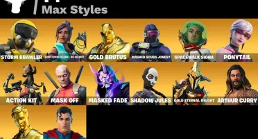 Conta Fortnite 74 Skins/ Gold Midas /Fireworks/ Dark Rex / M