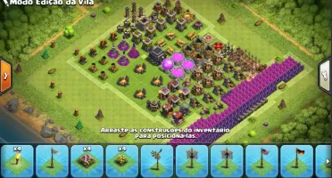 Conta Clash of Clans CV9