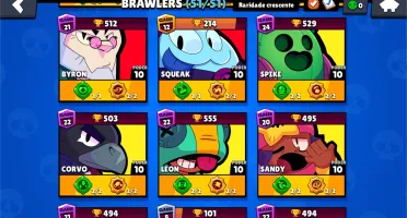 Conta Brawl Stars