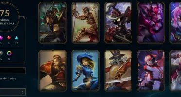 Conta de lol ( League of Legends) 75 skins. todos campeões.