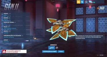 Conta Overwatch Level 1000 com muitas skins
