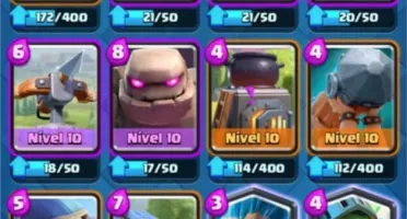 Clash royale conta nível 12, bem upada, todas as cartas