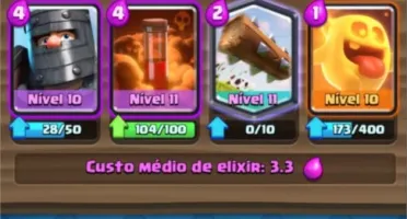 Clash royale conta nível 12, bem upada, todas as cartas