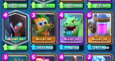 Clash royale conta nível 12, bem upada, todas as cartas