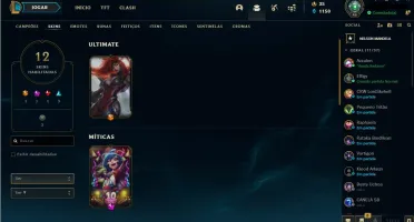 conta de lol gold 1 quase plat 4 ja mmr alto