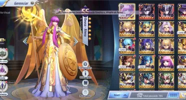 Conta Saint Seya Awakening nivel 64 Servidor A1 Pegasus