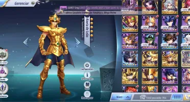 Conta Saint Seya Awakening nivel 64 Servidor A1 Pegasus
