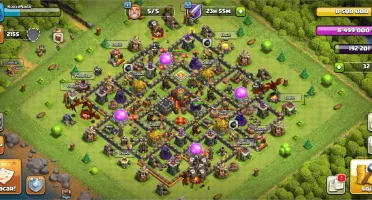 CLASH OF CLANS CV 10 BEM EVOLUIDA