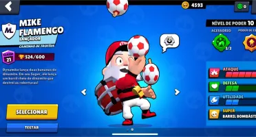 Conta Brawl Stars full 21k+  5k de gold 47/48 brawlers