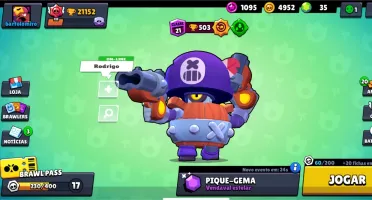 Conta Brawl Stars full 21k+  5k de gold 47/48 brawlers