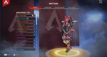 CONTA APEX LEGENDS SKINS RARAS 26 LENDARIAS