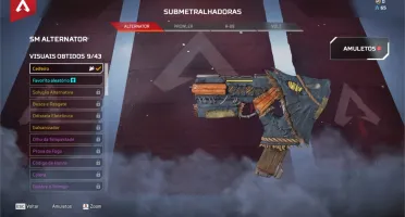 CONTA APEX LEGENDS SKINS RARAS 26 LENDARIAS