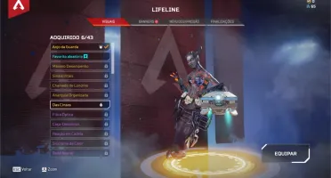 CONTA APEX LEGENDS SKINS RARAS 26 LENDARIAS