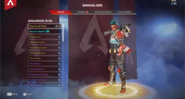 CONTA APEX LEGENDS SKINS RARAS 26 LENDARIAS