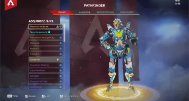 CONTA APEX LEGENDS SKINS RARAS 26 LENDARIAS