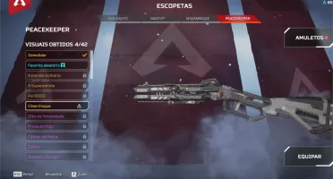 CONTA APEX LEGENDS SKINS RARAS 26 LENDARIAS