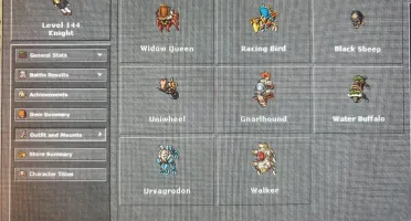 RP 339 -nonpvp /MS 171 -pvp /EK 144 -pvp /ROOKER 25+ /Makers