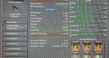 RP 339 -nonpvp /MS 171 -pvp /EK 144 -pvp /ROOKER 25+ /Makers