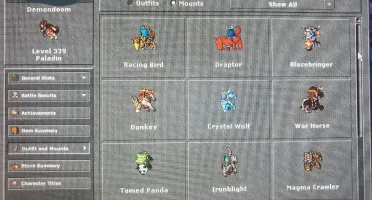 RP 339 -nonpvp /MS 171 -pvp /EK 144 -pvp /ROOKER 25+ /Makers