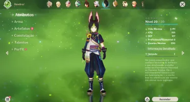 Conta Genshin 3 T5, Ar 38.