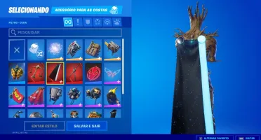 Conta Fortnite 25 skins, com passe temporada 4 comprado