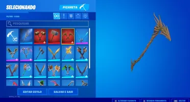 Conta Fortnite 25 skins, com passe temporada 4 comprado