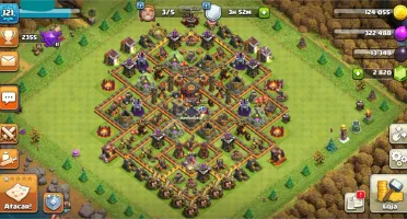 Clash of Clans cv 10 semifull +2600 gemas