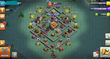Clash of Clans cv 10 semifull +2600 gemas