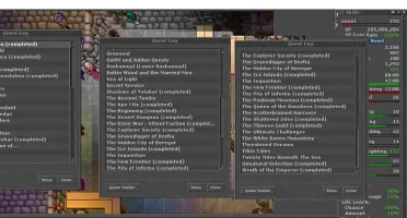 TIBIA - ROYAL PALADIN 223 DIST 110 - GLADERA (Optional PVP)