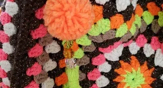Chaveiro Pompom para Bolsas