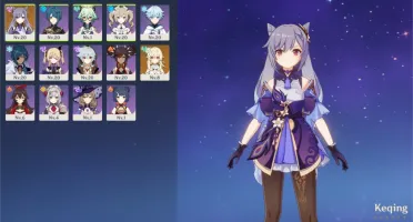 Keqing + Cortador de Jade