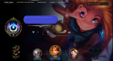 Conta LoL lvl 48, 25 Skins, 89 Campeões Prata I na S6 e S7
