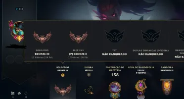 Conta League Of Legends FA