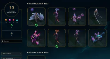 Conta League Of Legends FA