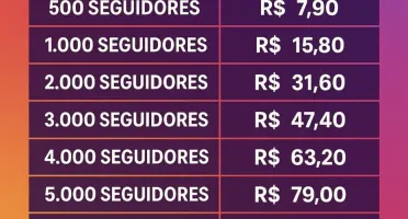 Instagram - 500 Seguidores Por Apenas R$ 7,90