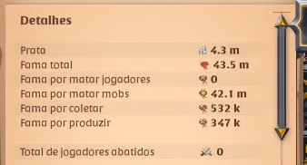 Conta Albion Online PVE
