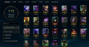 Conta Diamante no LoL