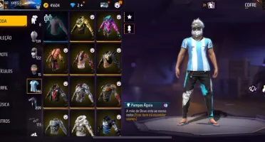 Conta Top! Free Fire Rara com Angelical