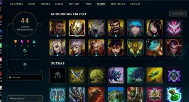 CONTA LOL COM MMR ALTO