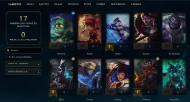 CONTA LOL COM MMR ALTO