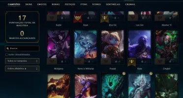 CONTA LOL COM MMR ALTO