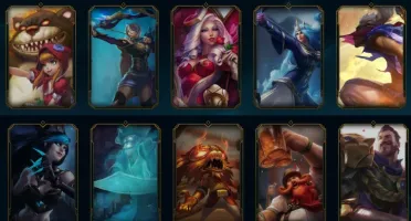 Conta diamond s9/s10 - 101 skins e quase todos os champs
