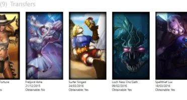 PROMOÇÃO: CONTA 54 CAMPEÕES E 9 SKINS