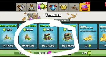 Cv10 semi full com 6200 gemas