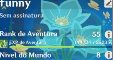 Conta genshin impact (11 personagens t5 e 4 armas t5)