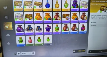 Conta endgame quase todos os personagens