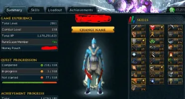 Conta Runescape3 maxed 4 120
