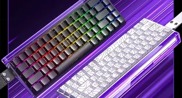 Teclado Magnético Gamer AULA 68He