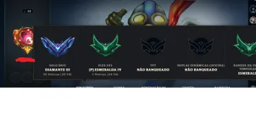 Conta Lol Diamante 3