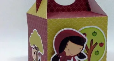 Kit 100 Lembrancinhas Chapeuzinho Vermelho